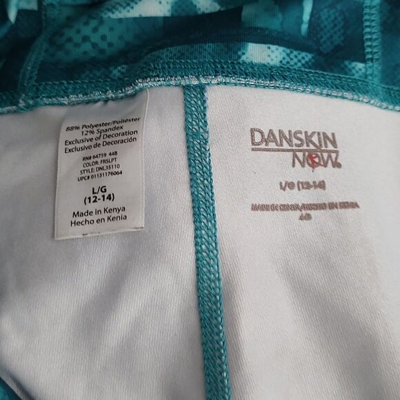 Danskin Now  workout  capris legging pants  Sz L (12-14) - Picture 4 of 4